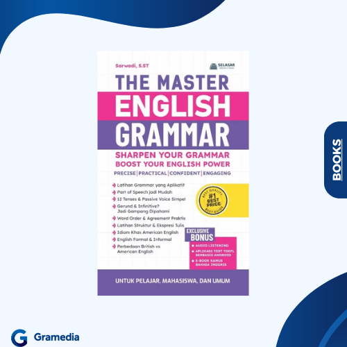 Gramedia Medan - The Master English Grammar (Sharpen Your Grammar)