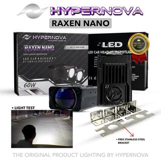 HYPERNOVA - RAXEN NANO 1 MATA LAMPU TEMBAK BILED BLUELENS CAHAYA MODEL BILED ASLI