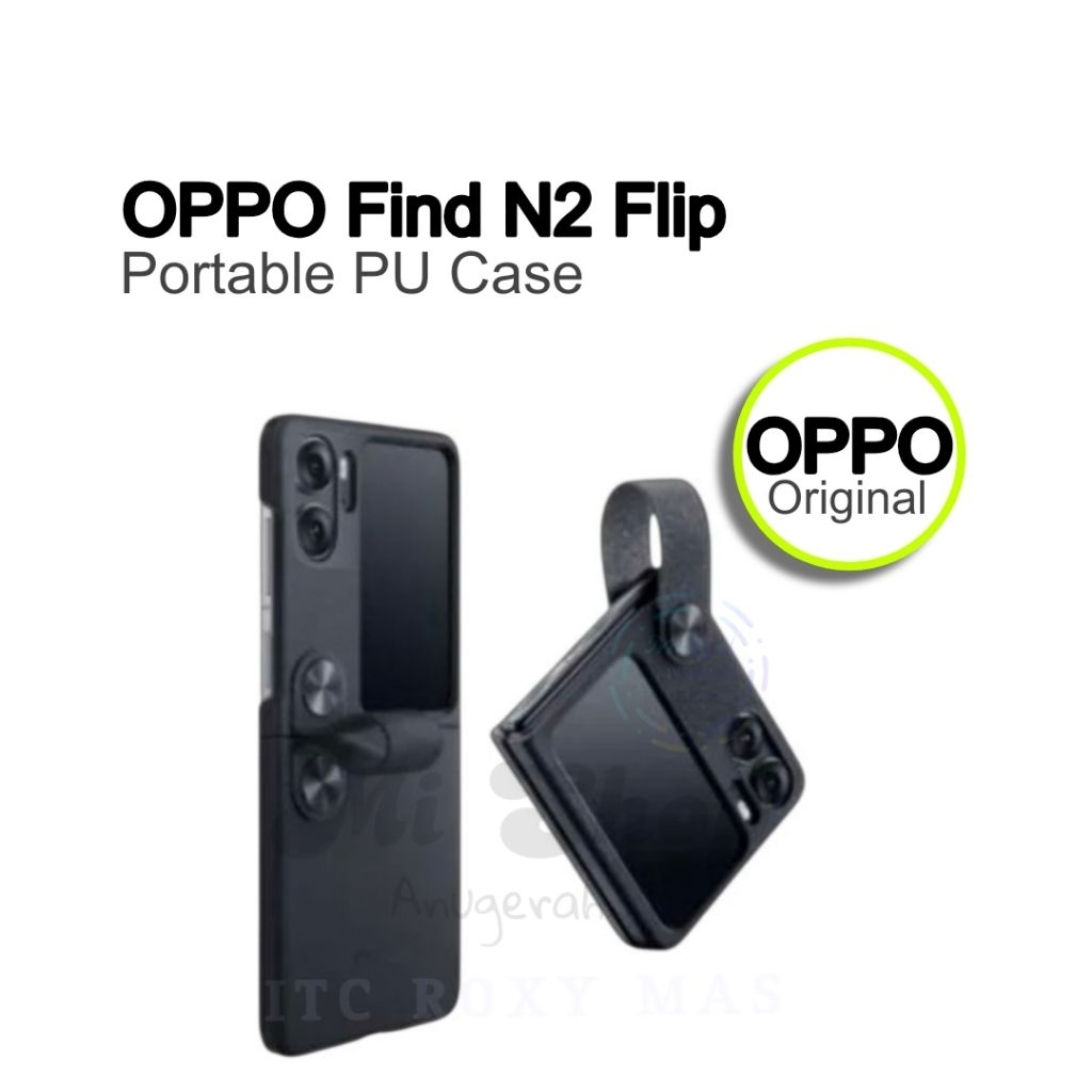 เคส PU แบบพกพา OPPO Find N2 Flip Original