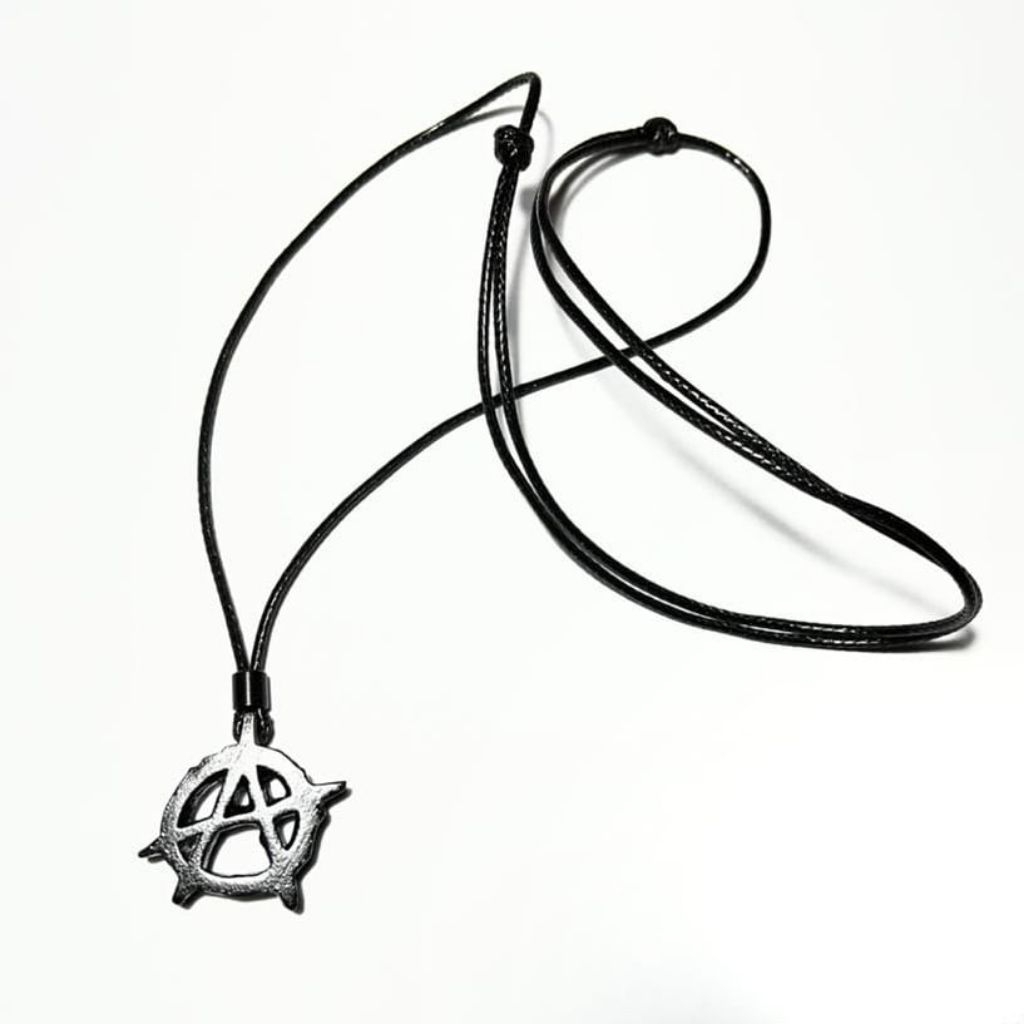 Anarchy สร้อยคอ y2k สร้อยคอเรซิ่น