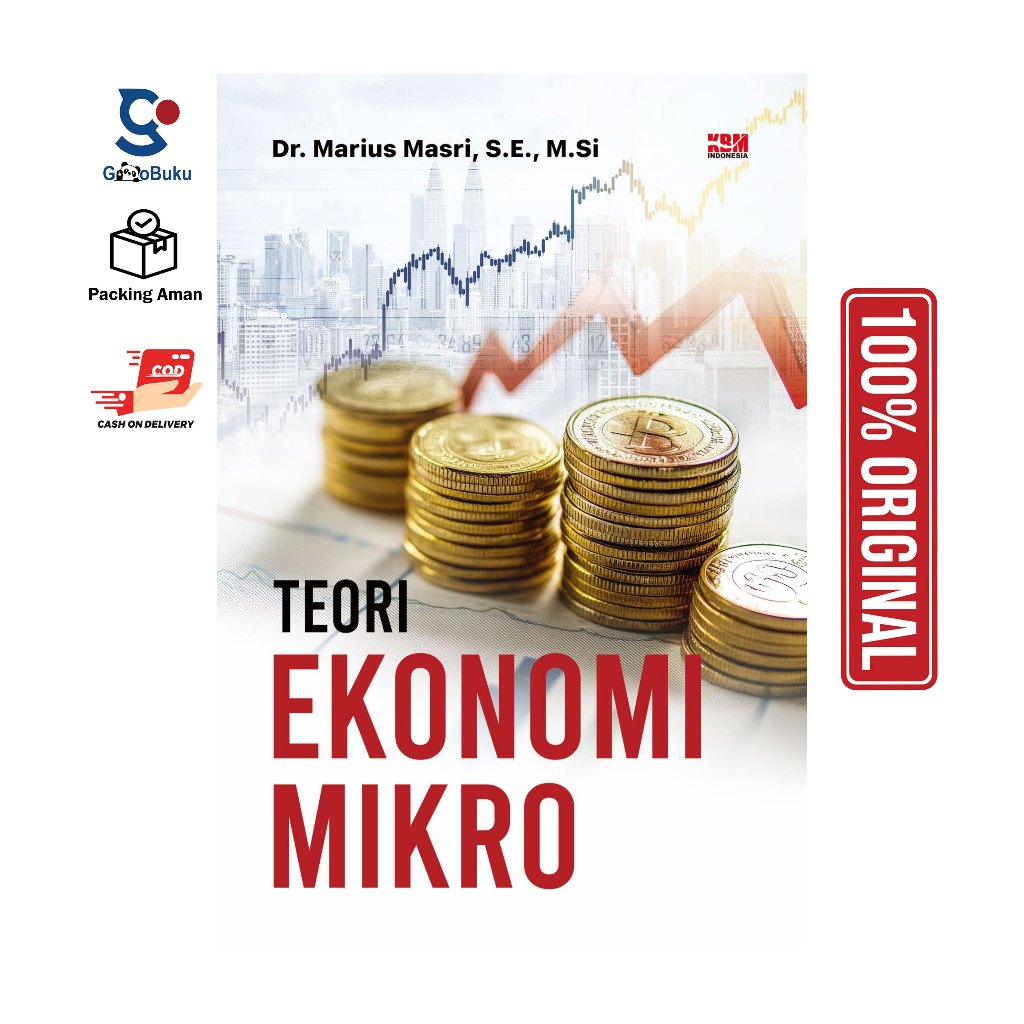 หนังสือ ทฤษฎีไมโครเศรษฐกิจ ล ดร. Marius Masri, SE, M.Si l 135 หน้า