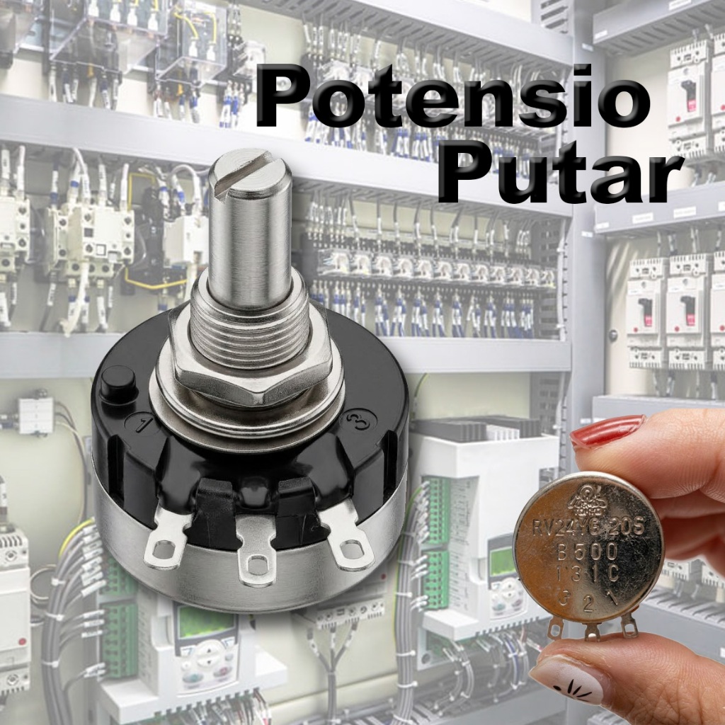 Cosmos RV24 50 โอห์ม Potentiometer RV24YG 20S B500