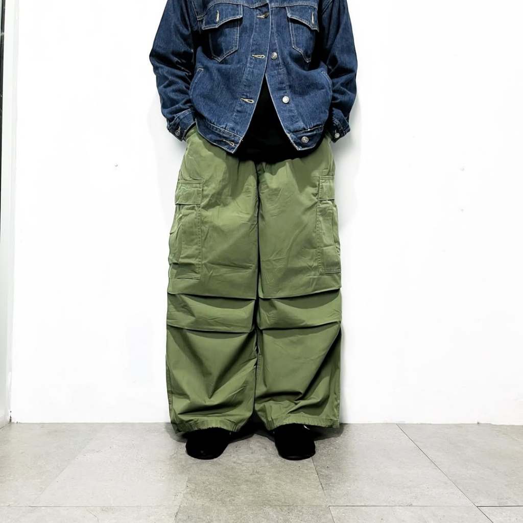 Cuanwell - GU GREEN CARGO PANTS (JT15)