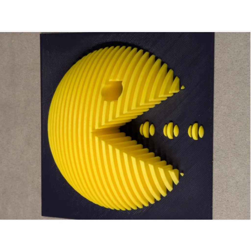 3D Wall Art Pacman**