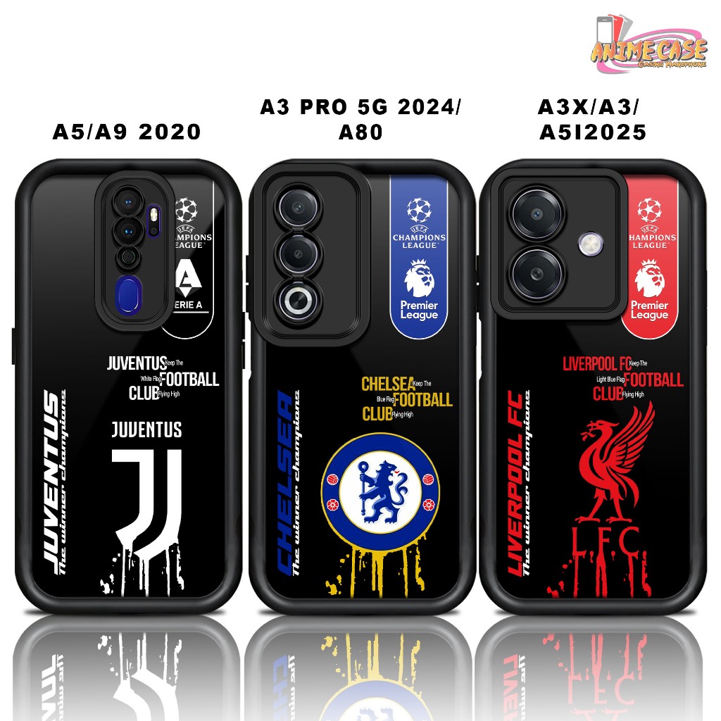 Glossy Softcase OPPO A5 A9 2020 A3 PRO 5G 2024 A80 A3X A3 A5i 2025 Casing Case Hp Silicone Camera Pr