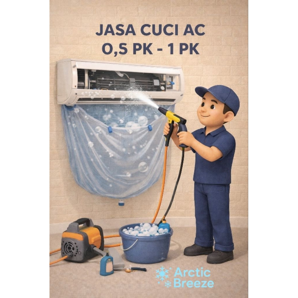0.5 PK - 1 PK AC WASHING