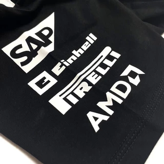 เสื้อโปโล MERCEDES F1 2026 เสื้อโปโลสีดํา เสื้อโปโลผู้ชาย