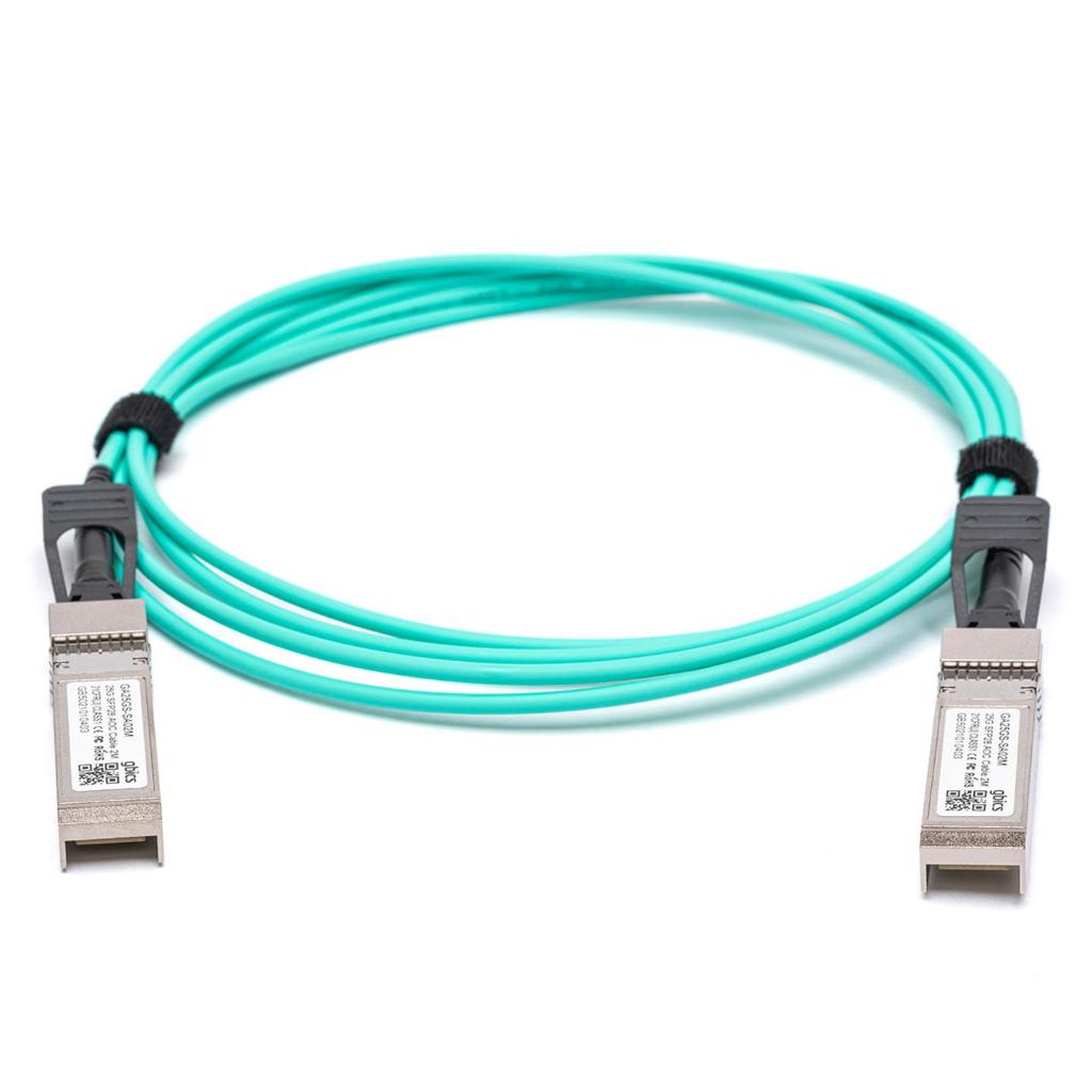 DAC และ AOC 25G sfp28 สายเคเบิลเชื่อมต่อโดยตรงและสายเคเบิลออปติคอลที่ใช้งานอยู่