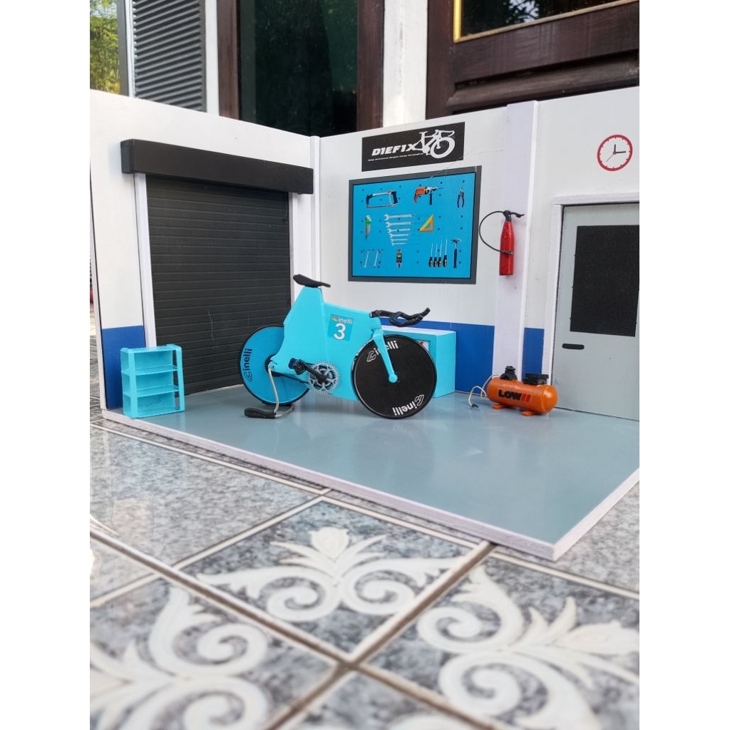 Miniature fixie cinelli laser carenata จักรยานจิ๋ว fixie