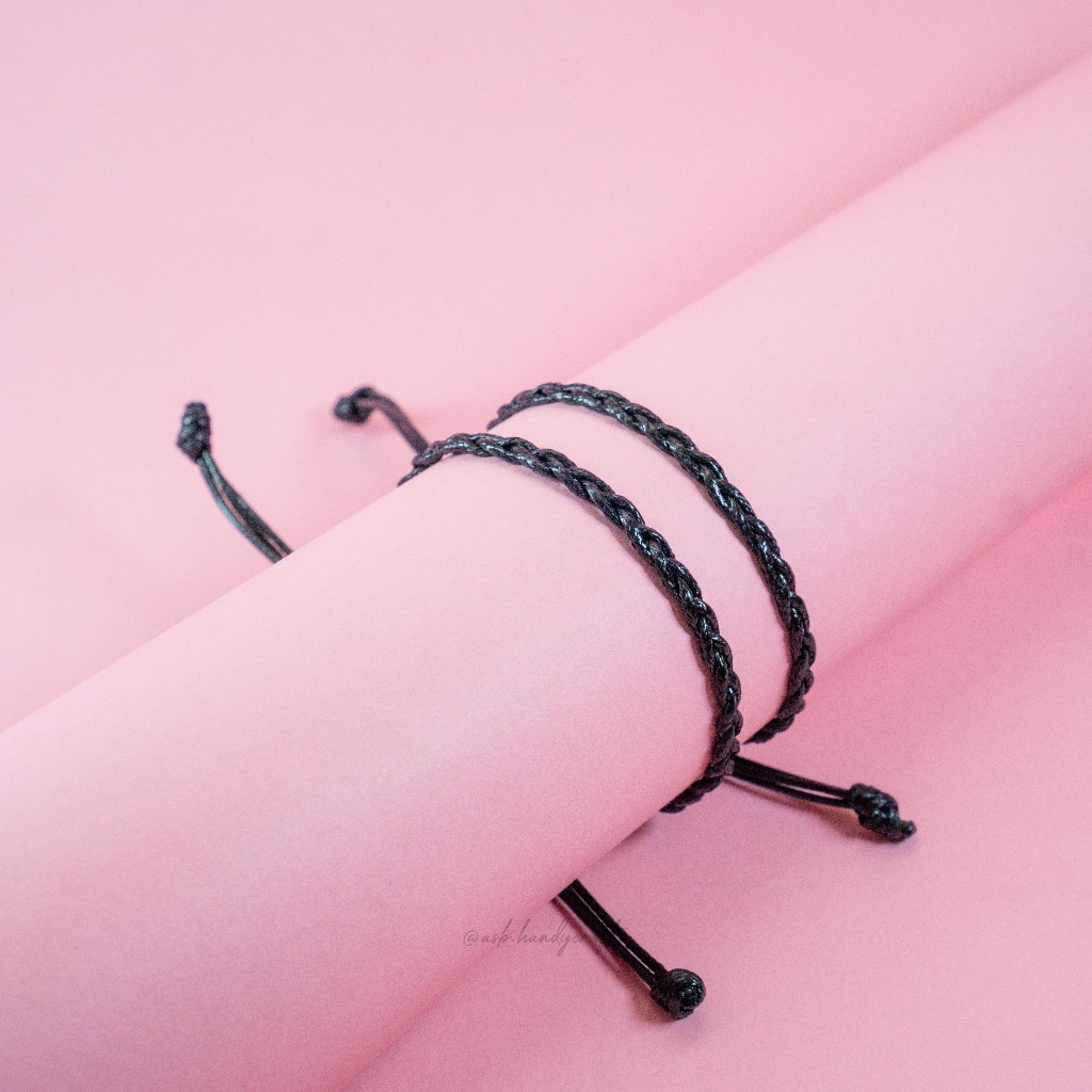 [TK059] 1PC PREMIUM WATERPROOF KOREAN BRAIDED ROPE BRACELET 1.0mm