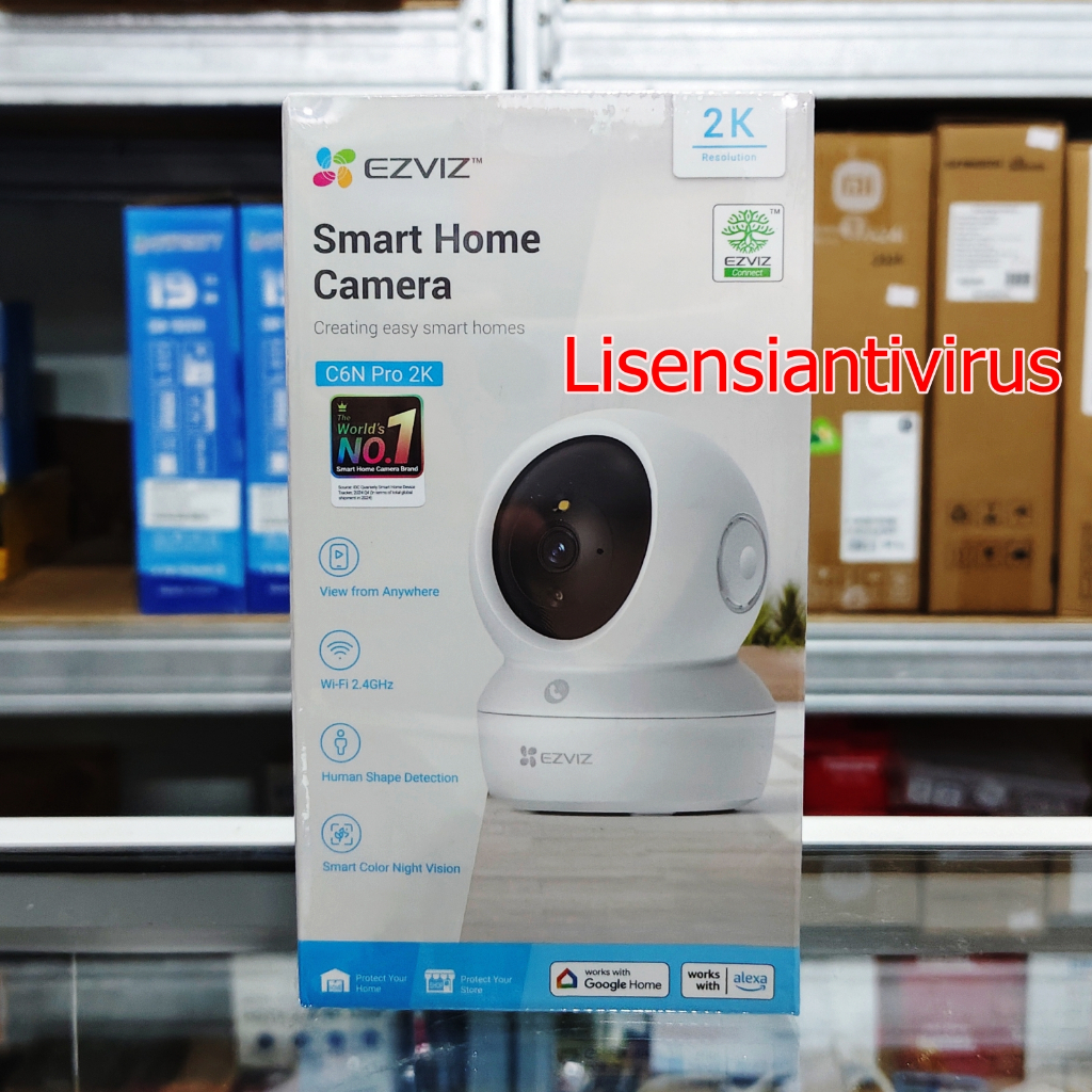 IPCCTV Ezviz C6N Pro 2K 3MP สมาร์ท Wifi กล้องวงจรปิด IP Cam Pan Tilt กล้อง C6N 3MP 2026 รุ่น