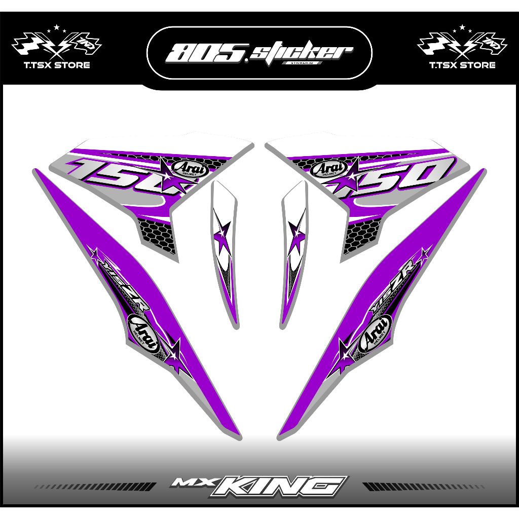MX KING 150 STRIPING/JUPITER MX 150 สติ๊กเกอร์/COOL MX KING 150 แถบหลากหลาย