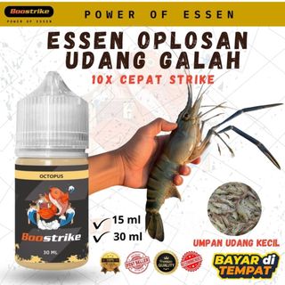 Essen Mancing Udang Galah Babon Sungai Super Jitu Media Umpan Cacing Kecil | Essen Boostrike
