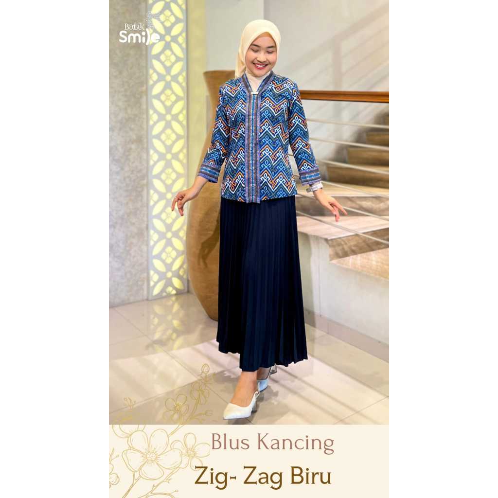 BLUE ZIGZAG (พรีเมี่ยม)