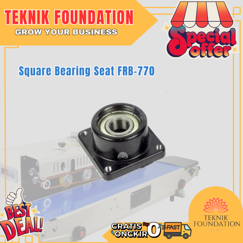Square Bearing Seat อะไหล่ซีลวงต่อเนื่อง FRB 770