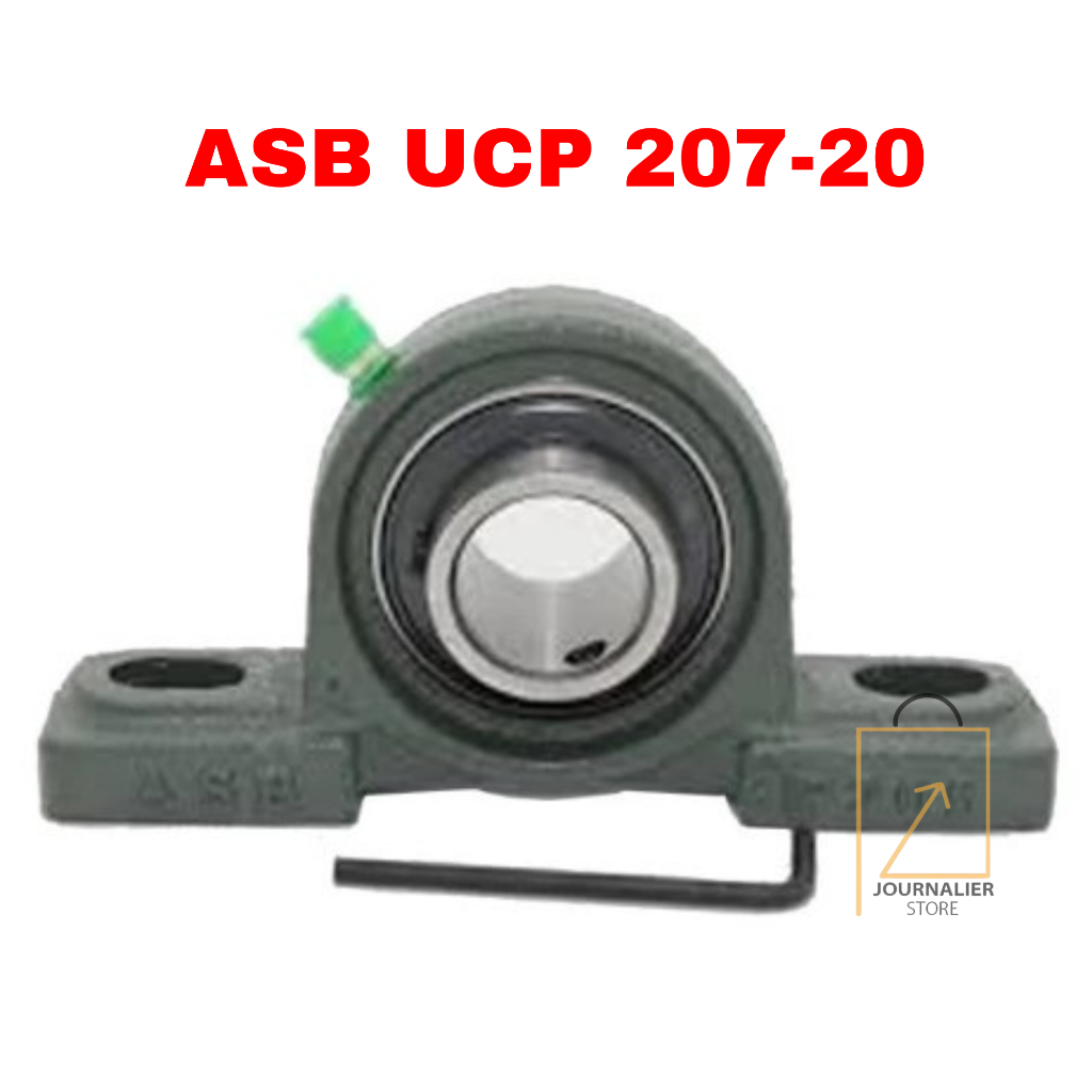 UCP 207-20 ASB หมอนบล็อกแบริ่งที่นั่ง