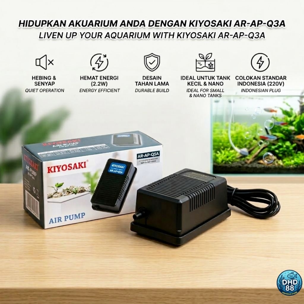 KIYOSAKI AR AP - Q3 AIRPUMB AERATOR PUMP
