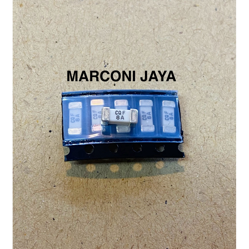 ฟิวส์ SMD 8 แอมป์ 125 โวลต์