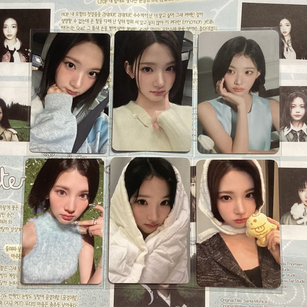 โฟโต้การ์ด Jiwoo hearts h2h