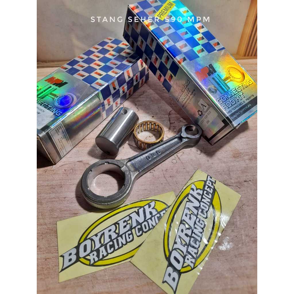 ชุด CONROD STANG SEHER HONDA S90 Z 028 mpm- BOYRENK RACING
