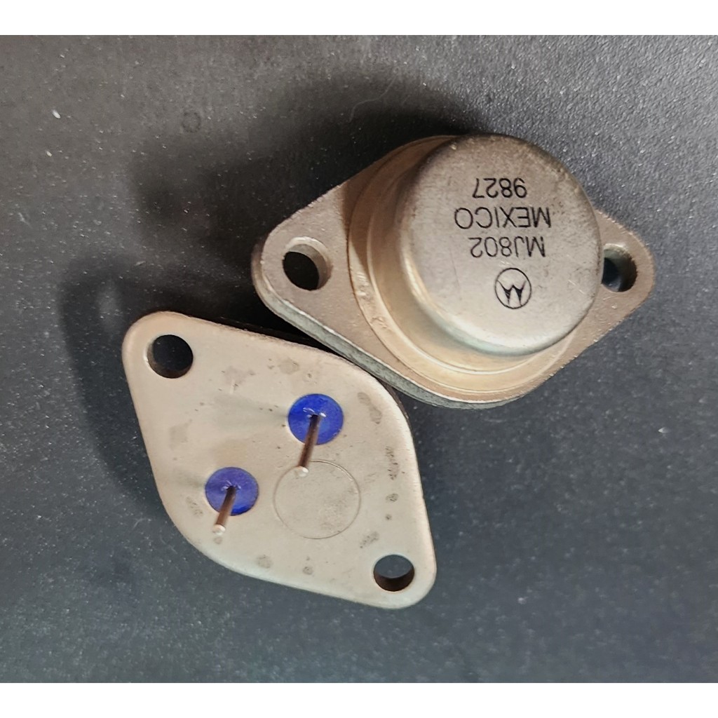 MJ802 High-Power NPN Silicon 30A 100V 200W TO-204 ทรานซิสเตอร์ - ราคา 1 ชิ้น