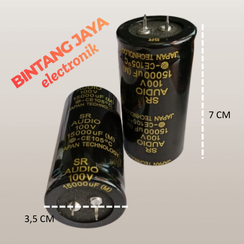 ELCO SR AUDIO 100V 15000uF ต้นฉบับ