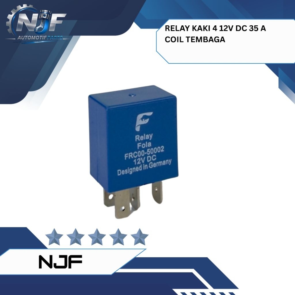 MINI RELAY COMP MINI RELAY 4 ขา 12V DC 35A UNIVERSAL CAR MOTORCYCLE