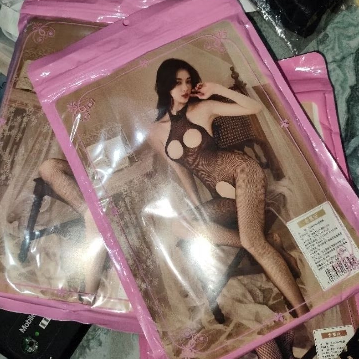 [ BLCKSWANS ] LR0116 LINGERIE JUMBO BIGSIZE PLUS SIZE BODYSTOCKING BODY STOCKING BODYSUIT