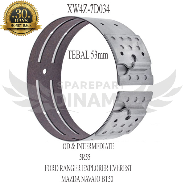 สายเบรก Ford Everest Matic 5R55 OD ระดับกลาง XW4Z-7D034 - 6821