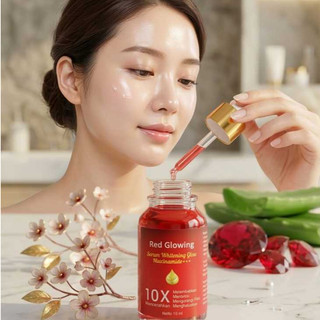 Serum Red Glowing Red Jelly Glow Serum Whitening