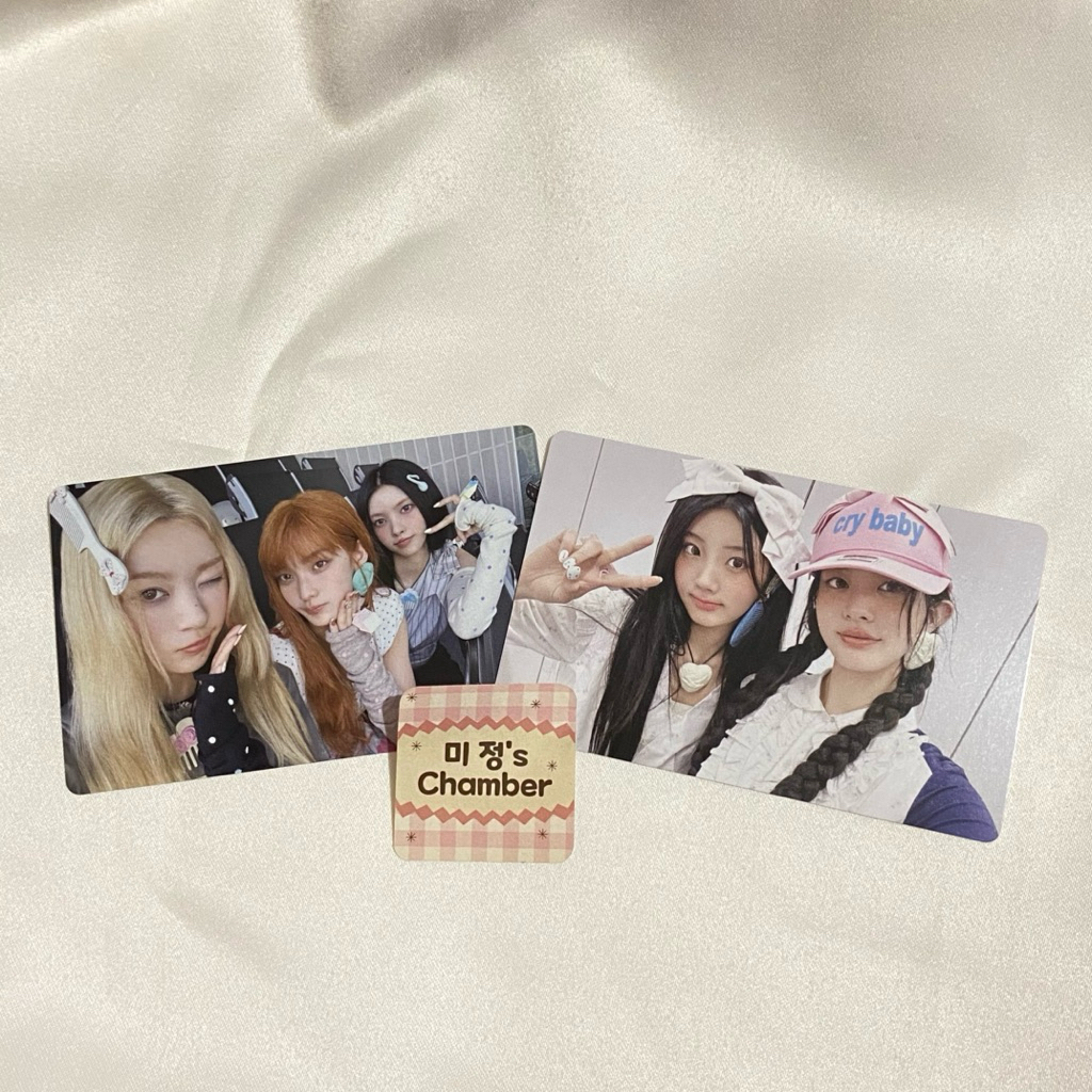 Photocard อย่างเป็นทางการ ILLIT PC Unit ไม่น่ารัก Anymore Weverse Ver.