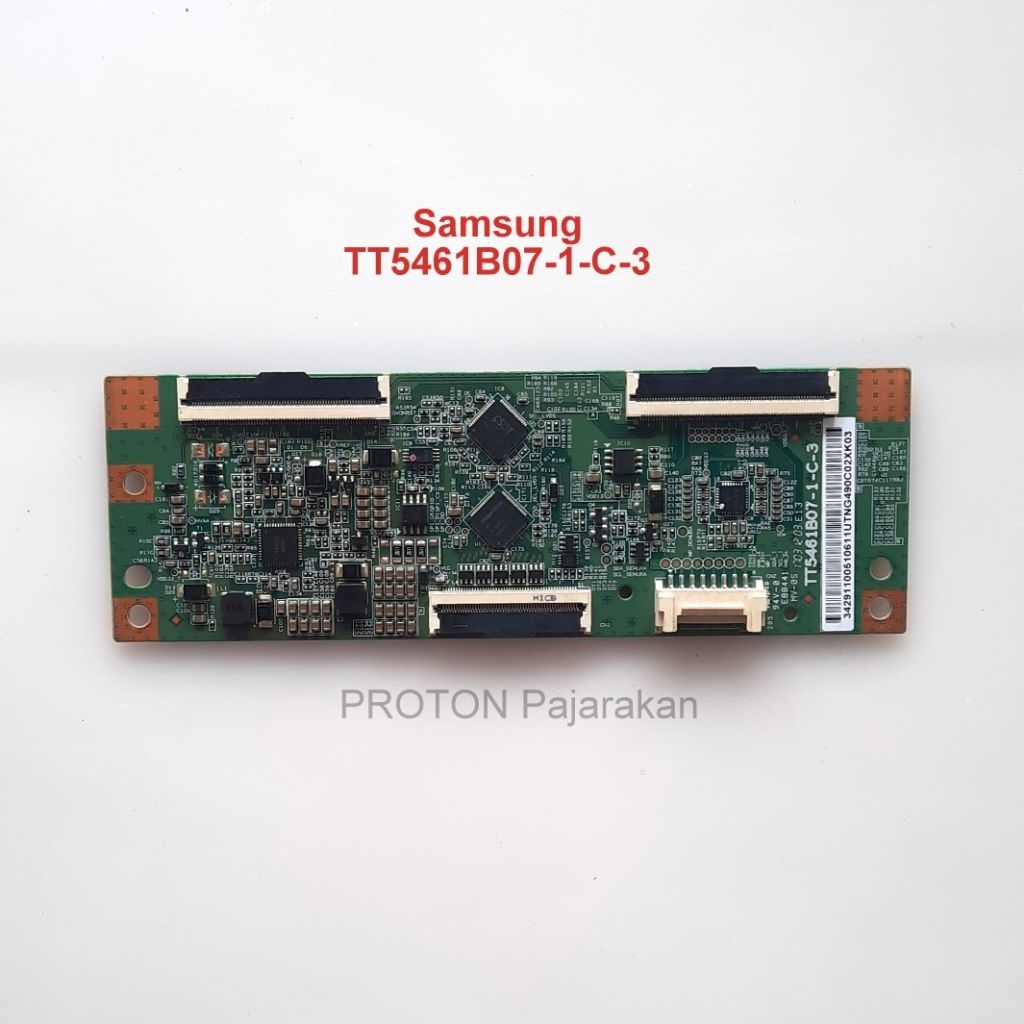 LAYAR Tikon LED TV หน้าจอ Samsung UA55M6300 UA55M6300AK UA55M6300AKPXD Tcon 55 "สมาร์ทจอแสดงผล TT546