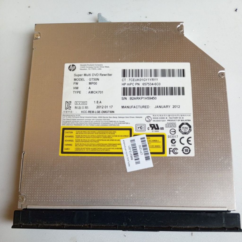 DVD แล็ปท็อป Compaq CQ43-410AU