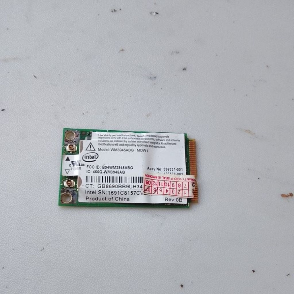 การ์ด Wifi Compaq Presario V3000