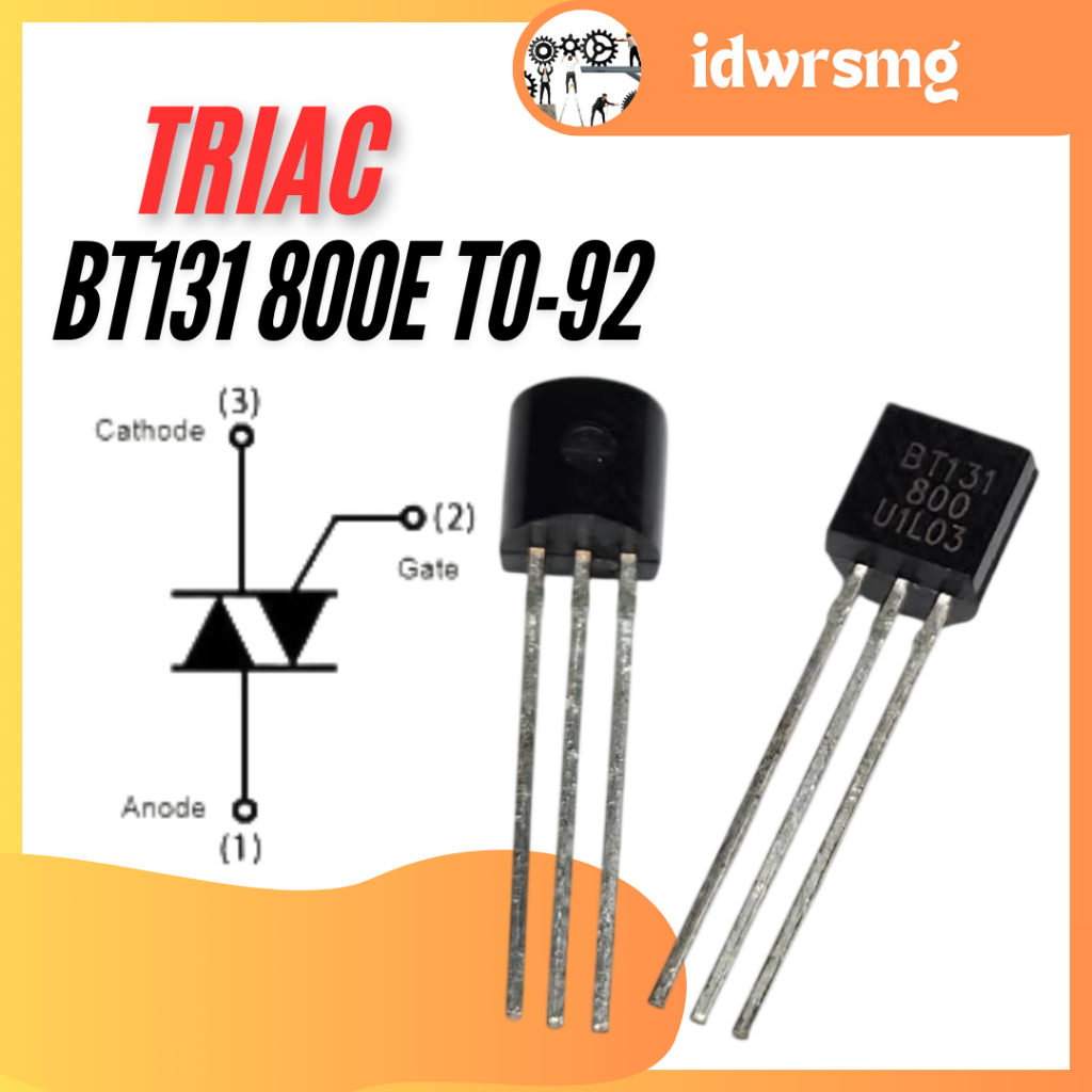 BT131 800V 1A TO-92 triac BT131-800 BT131