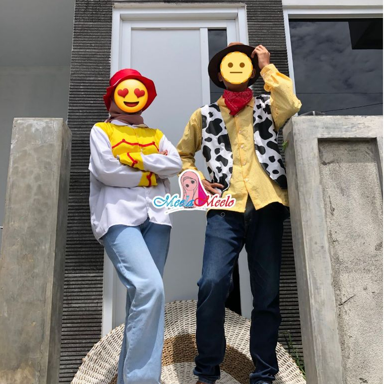 Woody Toy Story Clothes Jessie Woody Toy Story Costume Size S - M Adult | ชุดงานรื่นเริงสําหรับผู้ให