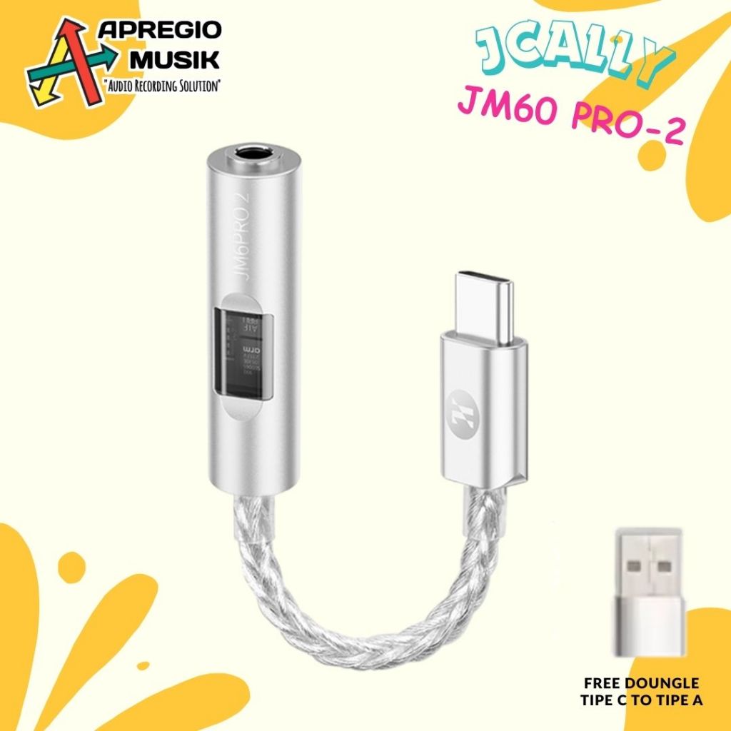 JCALLY JM6PRO2 JM6PRO 2 JM 6 PRO 2 CX3193 อะแดปเตอร์ดองเกิลแบบพกพา USB DAC / AMP