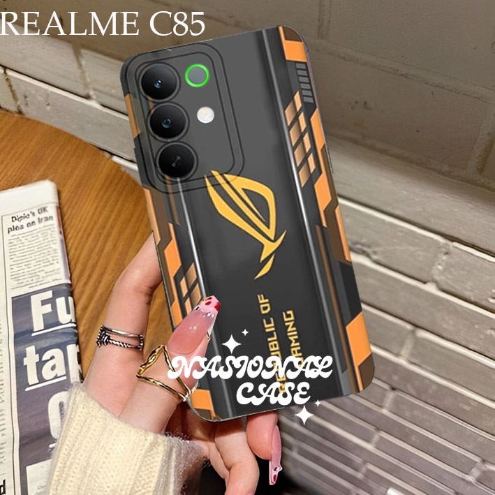 Softcase สําหรับ Realme C85 4G/5G - 15X Softcase Procamera Silicon rog Motif Cool ล่าสุด Cool Curren