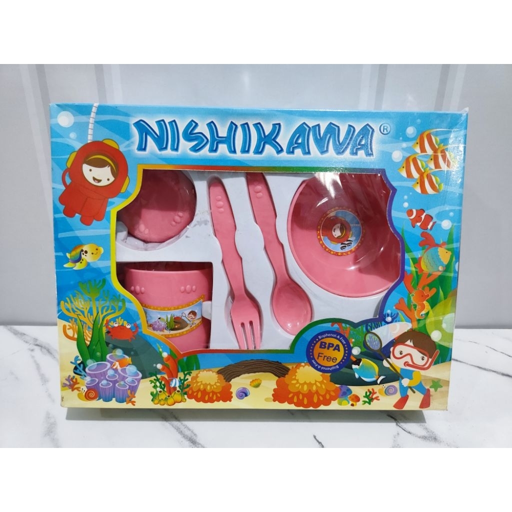 NEW ชุดป้อนอาหารเด็ก Nishikawa