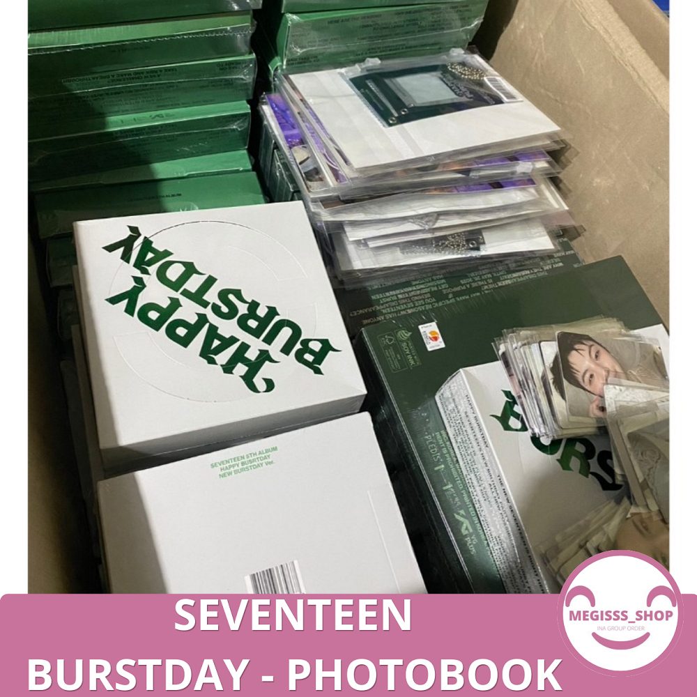 SEVENTEEN BURSTDAY - PHOTOBOOK PHOTOBOOK SEALED ALBUM