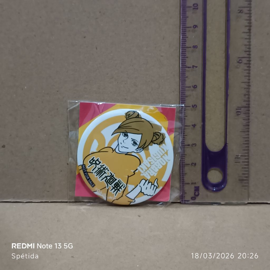 Jujutsu Kaisen x Seven-Eleven Campaign Pin Badge Kugisaki Nobara
