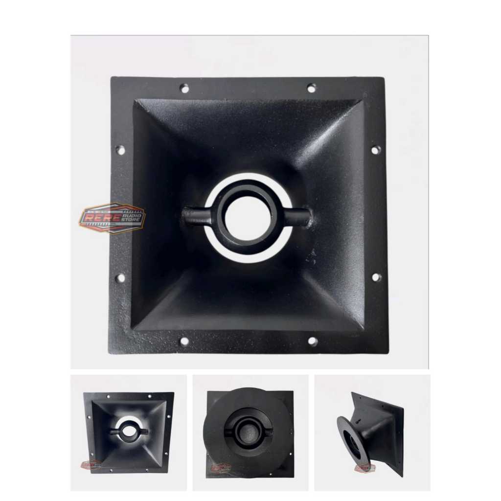 8 "L Perforated Midel Horn ขนาด 23x23 8 8 นิ้ว Perforated Midle Horn ทําจากอลูมิเนียม Diral Cast วัส