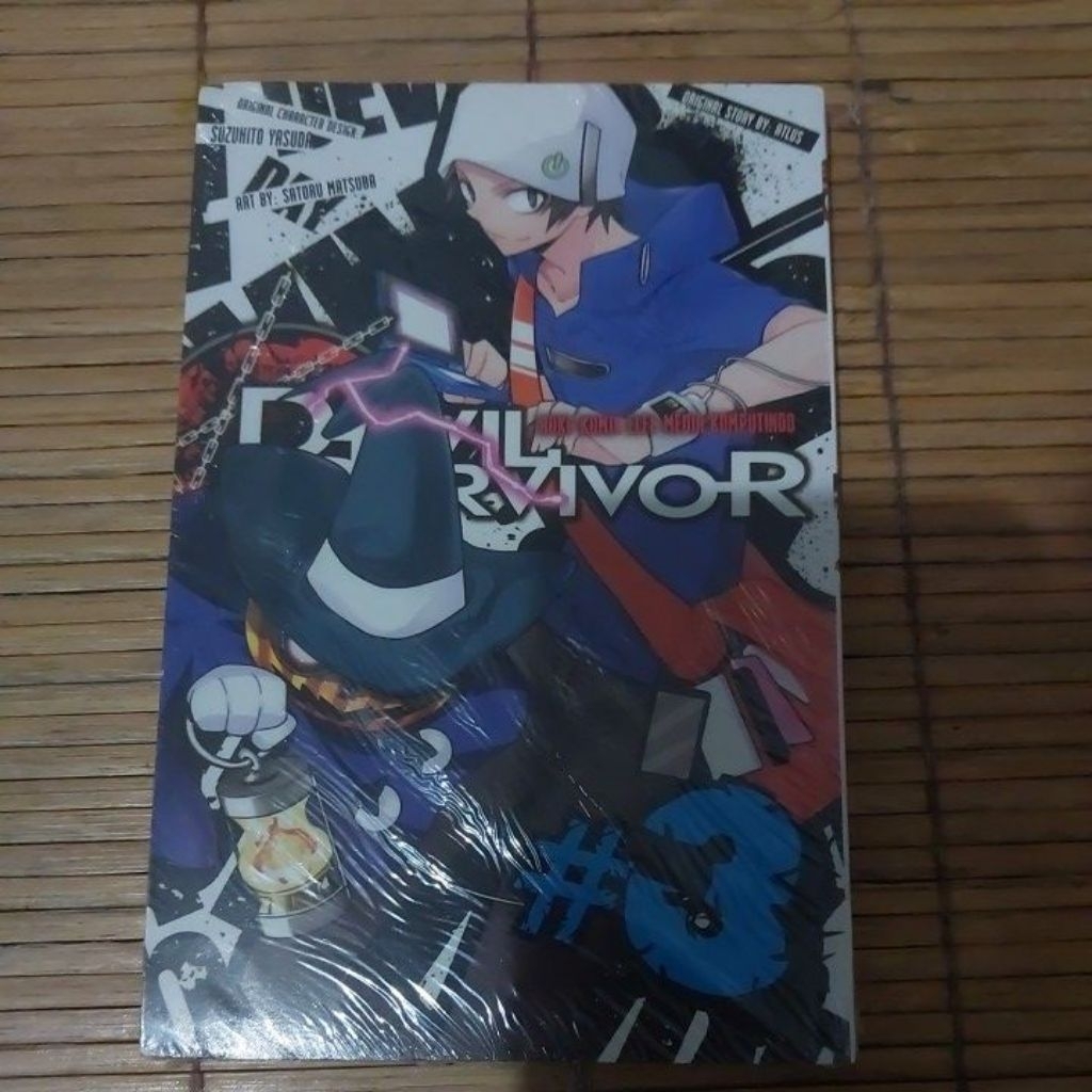 Devil Survivor Comic Vol 3 Shin Megami Tensei, Atlus Segel