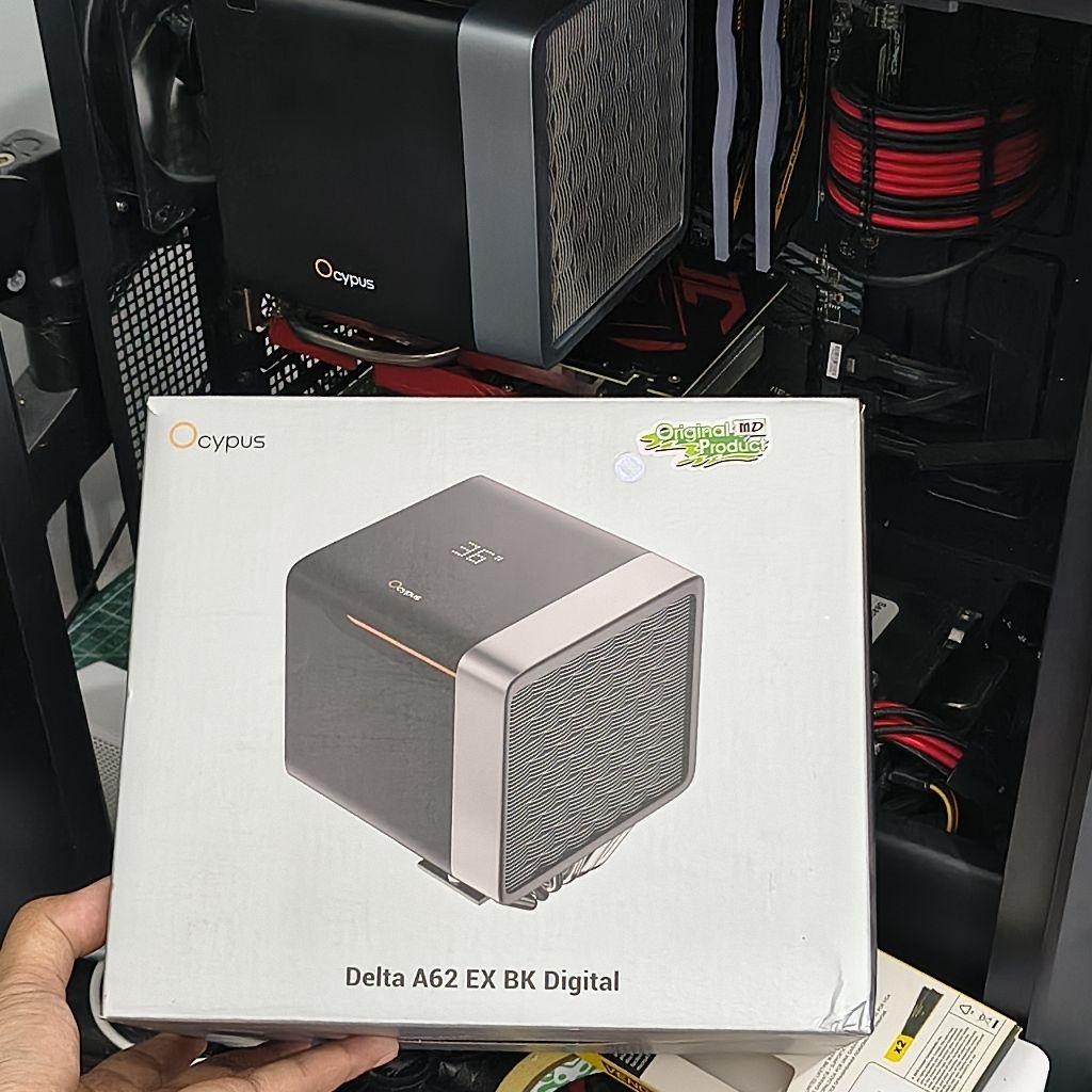 HSF Cooler Ocypus Delta A62 EX Bk Digital Box - ซื้อเดือนมกราคม 2026