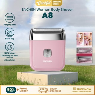 ENCHEN A8 Wanita Elektrik Mini Shaver Lady Ketiak Kaki Tangan Lengan Kemaluan Hari Removal Portable