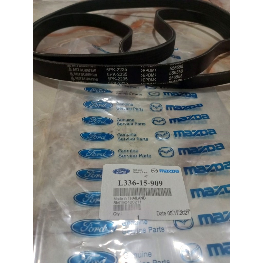 Fan van v เข็มขัดพัดลมเข็มขัด 6pk-2235 หลบหนี 2.3cc ส่วย L336-15-909