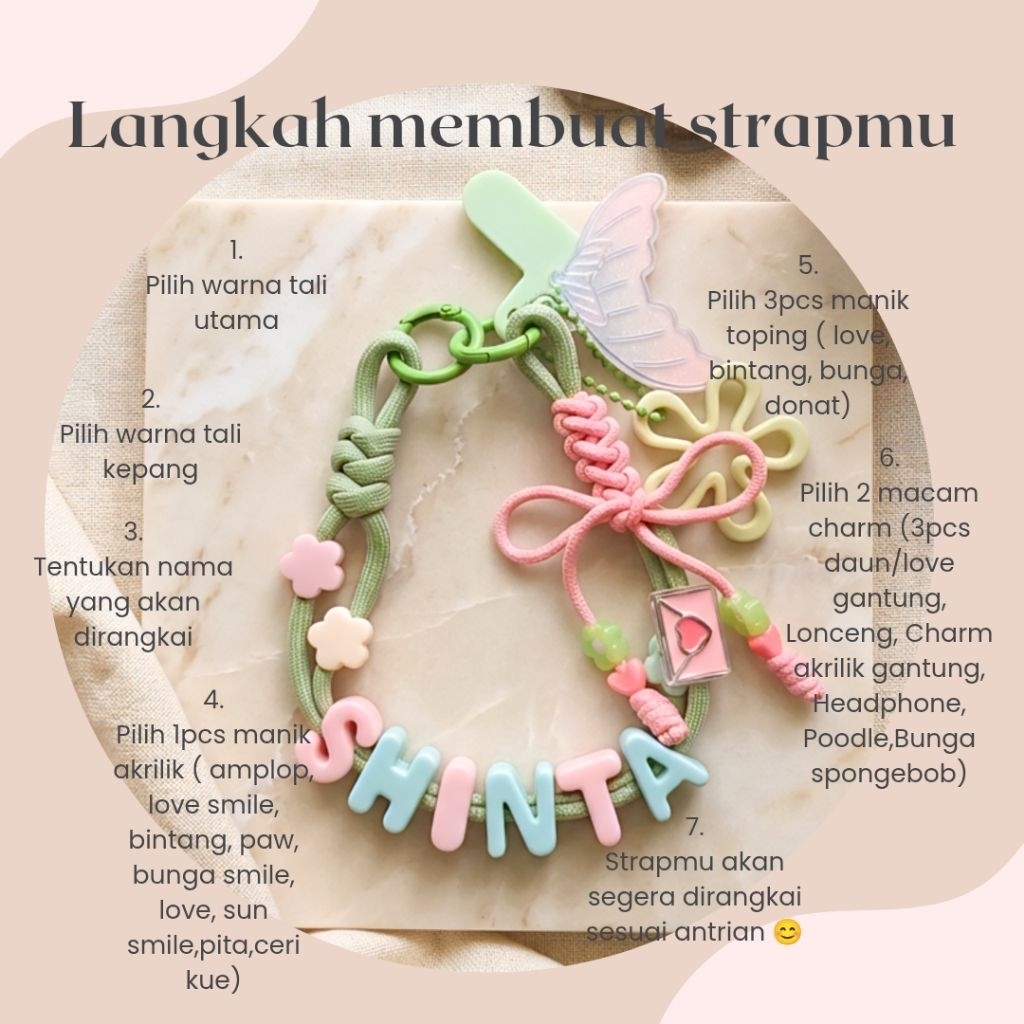 สายคล้องโทรศัพท์ชื่อ HP Custom (SLIDE PICTURE AND READ DESCRIPTION)