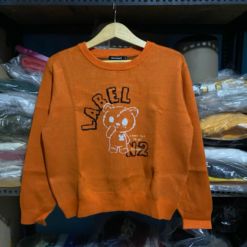 Nineminus2 Kr Knit Orange Size 90 56x53