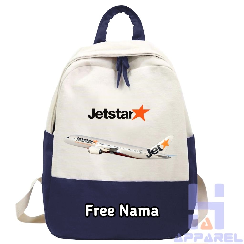 JETSTAR AIRLINES KIDS BACKPACK ฟรีชื่อ