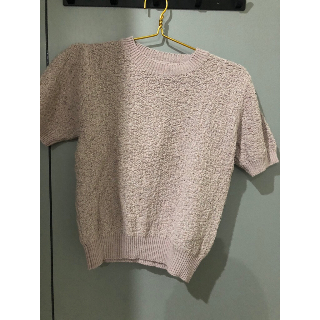 UNGU Vallinda Knit Purple Top